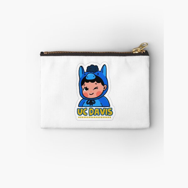 Item preview, Adorable Blue Mustang Mascot - UC Davis Aggies Sticker designed and sold by zexwbt.