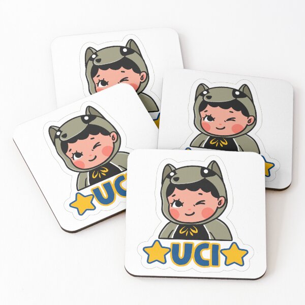 Item preview, Kawaii Anteater Mascot - UC Irvine UCI Zot Zot Sticker designed and sold by zexwbt.