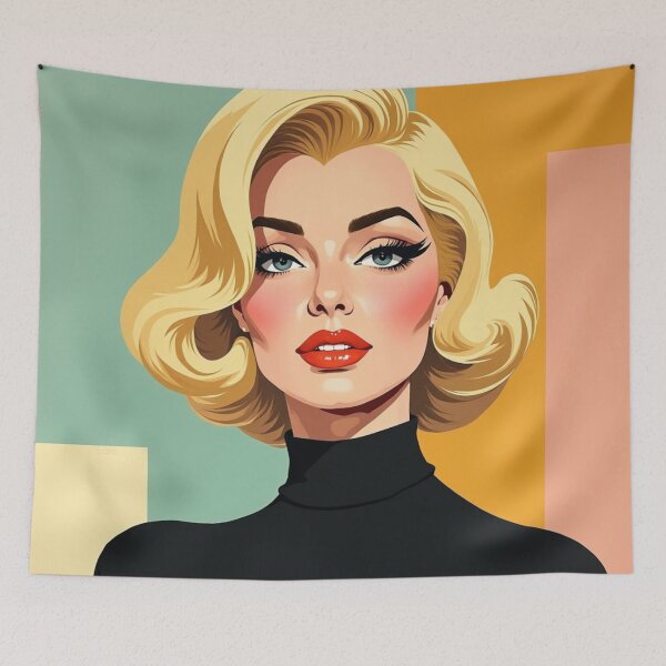 Item preview, Chromatic Muse of the Modernist Era designed and sold by Dream Bloom Gallery.