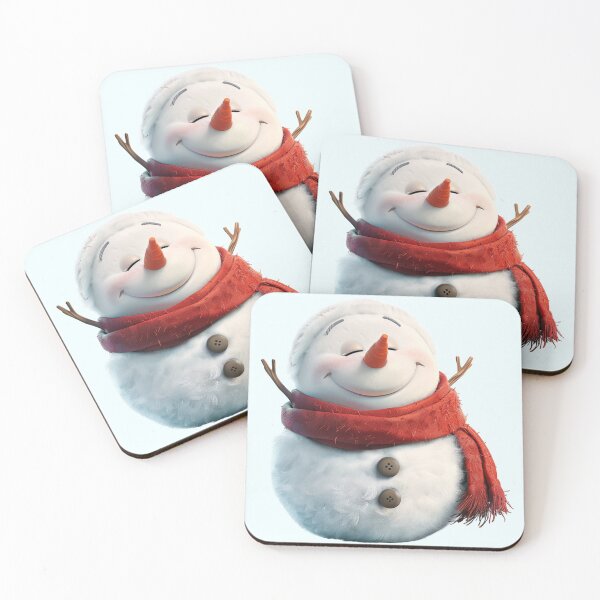 Item preview, Happy Snowman designed and sold by bubblyrainbow.