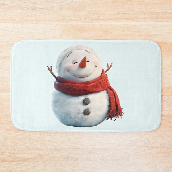 Item preview, Happy Snowman designed and sold by bubblyrainbow.