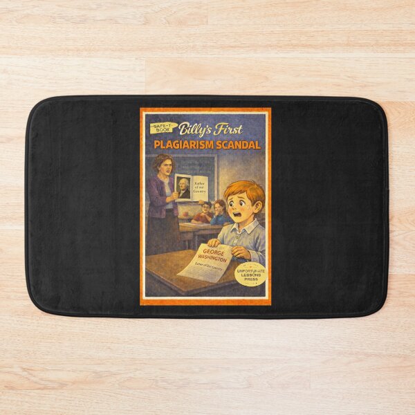 Item preview, Billy's First Plagiarism Scandal funny retro design designed and sold by The Sporty Nerd.