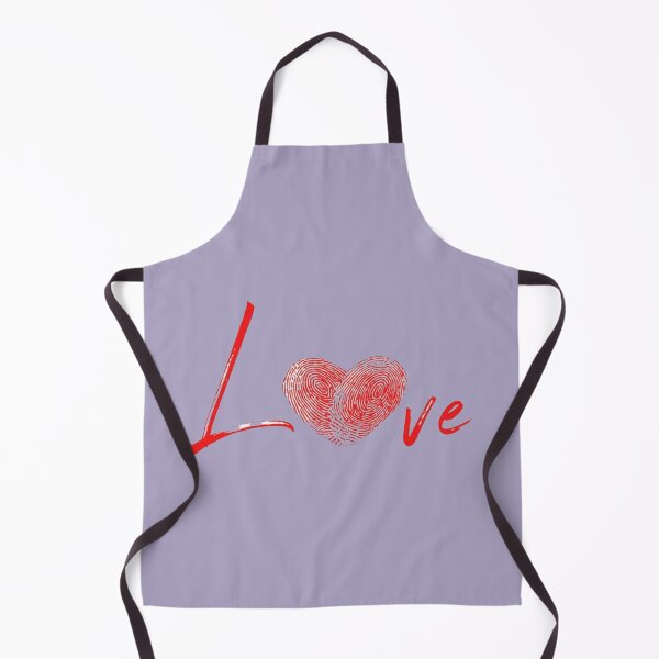 Item preview, Unique Fingerprint Heart Love Typography designed and sold by GunnuDesigns.