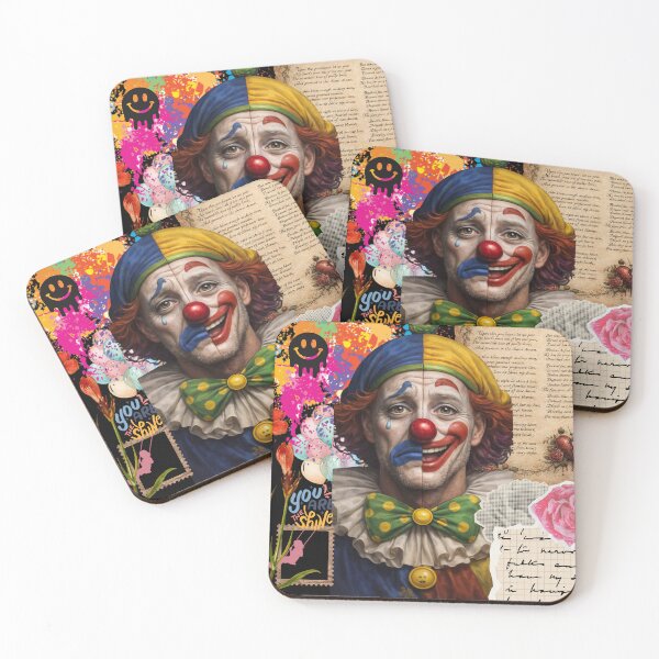 Item preview, the clown designed and sold by Gusferdesign.