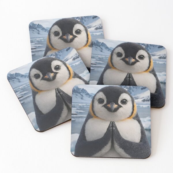 Item preview, Realistic Emperor Penguin Chick Nature Art designed and sold by RickyStick.