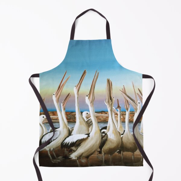 Item preview, pelicans - larger painting image designed and sold by Elisabeth Dubois.