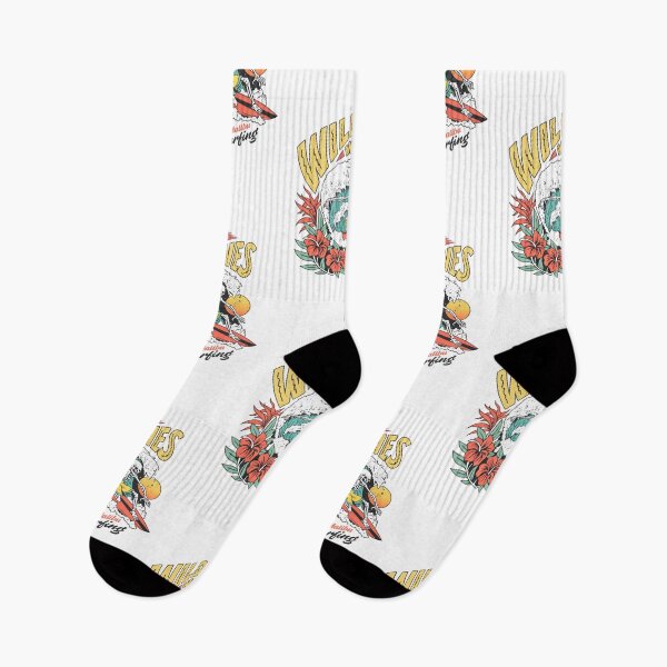 Item preview, Wild Waves Skeleton Surf Retro designed and sold by LuloCreative.