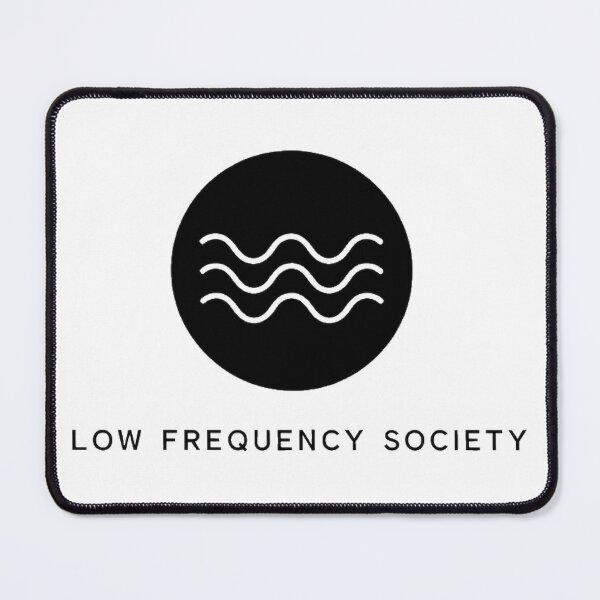 Item preview, LOW FREQUENCY SOCIETY – Minimal Subculture Logo Tee designed and sold by Beats & Barks.
