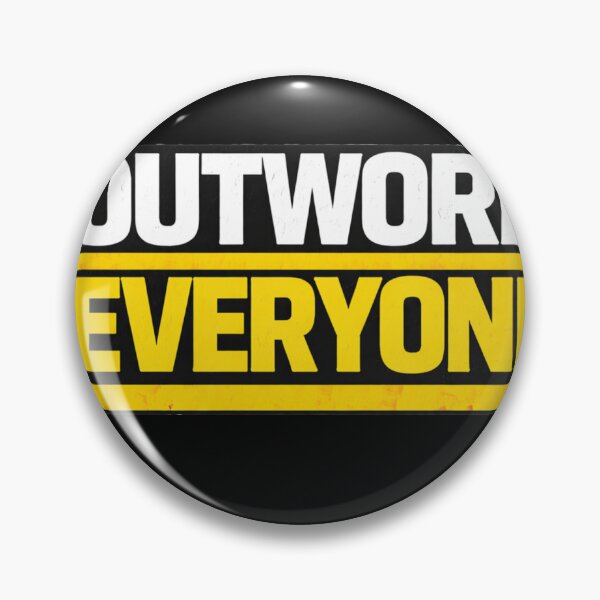 Item preview, Outwork Everyone Discipline Work Ethic Motivation Design designed and sold by Wolf Garage.