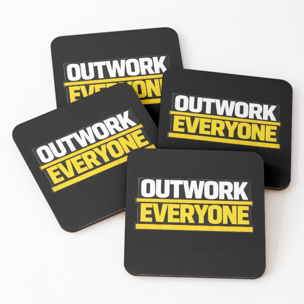 Item preview, Outwork Everyone Discipline Work Ethic Motivation Design designed and sold by Wolf Garage.