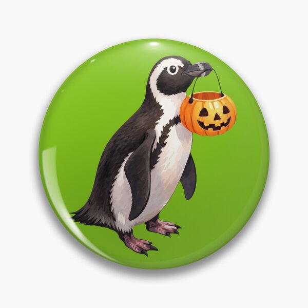 Item preview, Penguin with a Pumpkin designed and sold by mhmoseley .