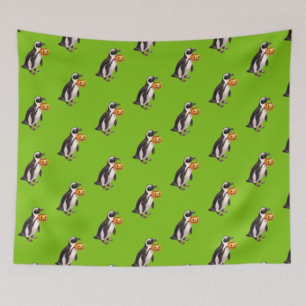 Item preview, Penguin with a Pumpkin designed and sold by mhmoseley .