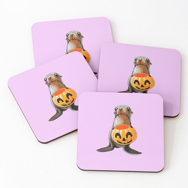 Item preview, Sea Lion with Pumpkin designed and sold by mhmoseley .