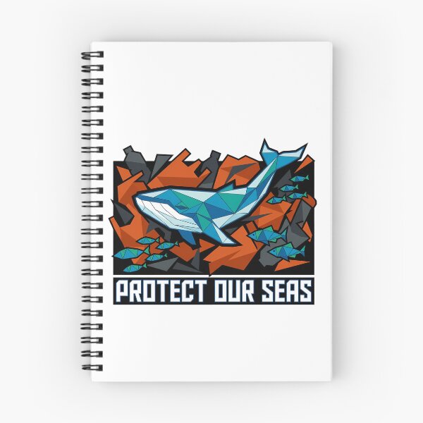 Item preview, Protect Our Sea Geometric Whale Ocean Conservation Low Poly designed and sold by chattsuede.