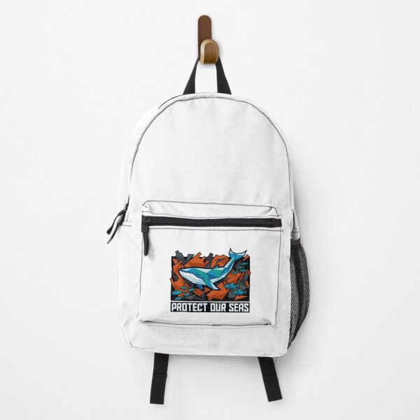 Item preview, Protect Our Sea Geometric Whale Ocean Conservation Low Poly designed and sold by chattsuede.