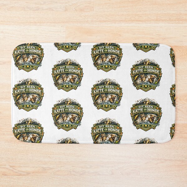 Item preview, Dit reën katte en honde designed and sold by Throwing-Corn.