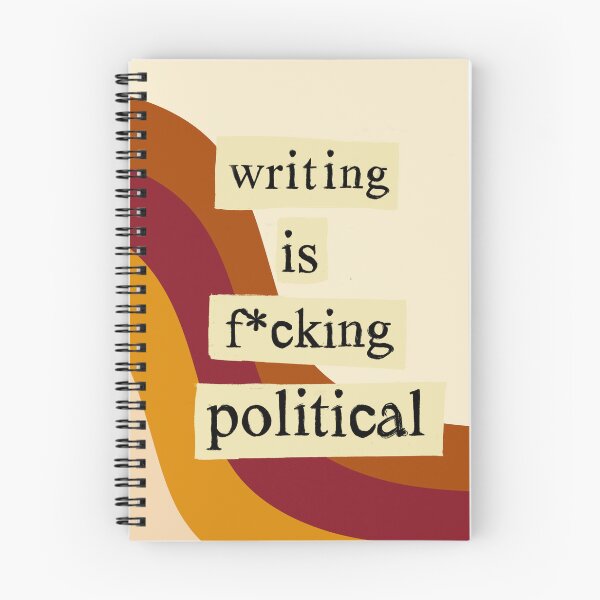 Item preview, Writing is Political designed and sold by Wren Faire Press Products.