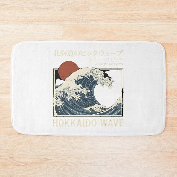 Item preview, Hokkaido Wave Ukiyo-e Vintage Surfer designed and sold by chattsuede.