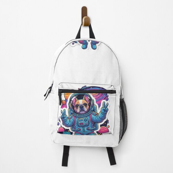 Item preview, Psychedelic Astronaut Dog Exploring Cosmic Galaxy designed and sold by RickyStick.