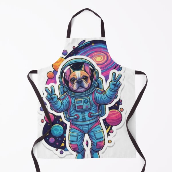 Item preview, Psychedelic Astronaut Dog Exploring Cosmic Galaxy designed and sold by RickyStick.