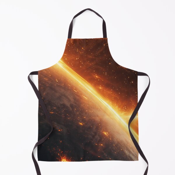 Item preview, Planet Surrounded With Solar Light Cosmic Art designed and sold by QuantumDrift.