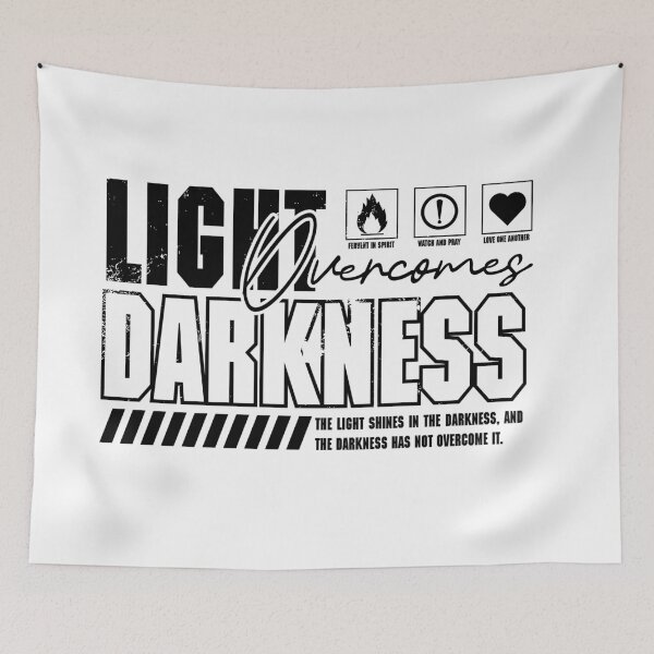 Item preview, Light overcomes Darkness designed and sold by melohdc.