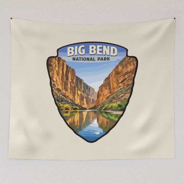 Item preview, Big Bend National Park Texas Sticker designed and sold by Gideon Emmerich.