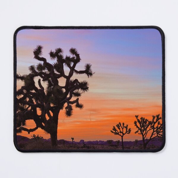 Item preview, Joshua Trees at sunset in Joshua Tree National Park, California designed and sold by Jetsetting-W-US.