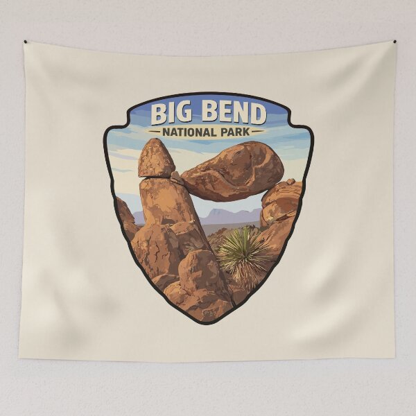Item preview, Big Bend National Park Texas Sticker designed and sold by Gideon Emmerich.
