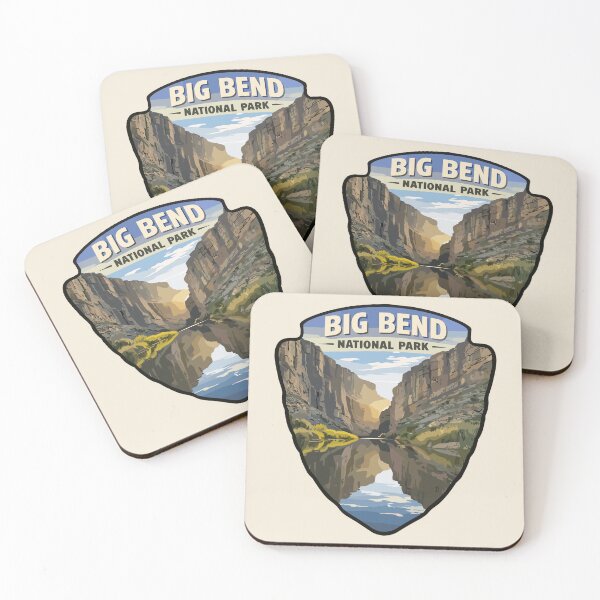 Item preview, Big Bend National Park Texas Sticker designed and sold by Gideon Emmerich.