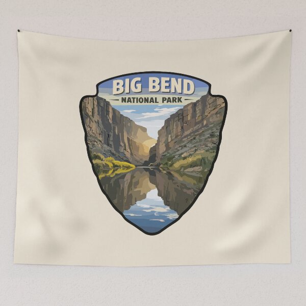 Item preview, Big Bend National Park Texas Sticker designed and sold by Gideon Emmerich.