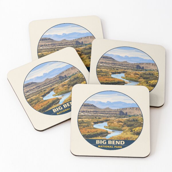Item preview, Big Bend National Park Texas Sticker designed and sold by Gideon Emmerich.