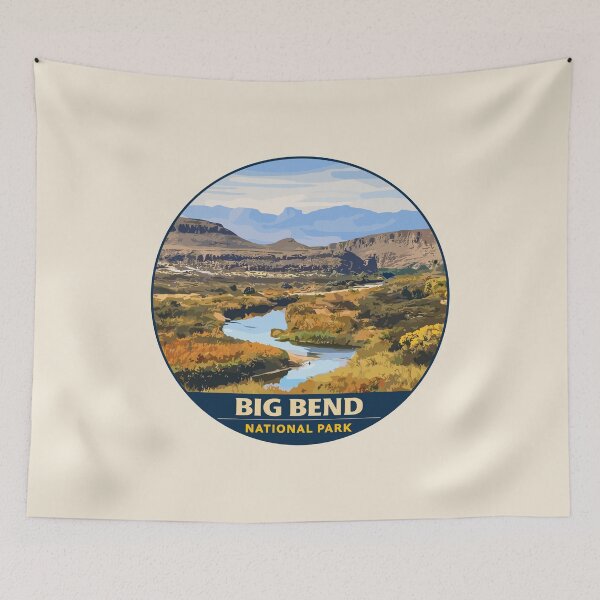 Item preview, Big Bend National Park Texas Sticker designed and sold by Gideon Emmerich.