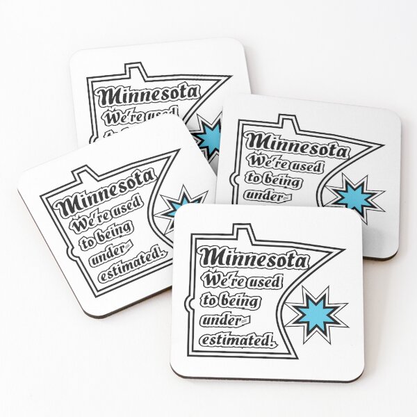 Item preview, Minnesota We’re used to being underestimated, blank-white background designed and sold by mntimg.