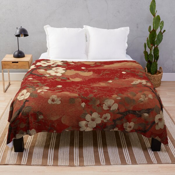 Item preview, Crimson Plum Blossom designed and sold by 怪奇図譜 | Kaiki-Zufu.