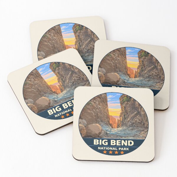 Item preview, Bend National Park Texas Emblem designed and sold by Gideon Emmerich.