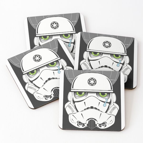 Item preview, Galactic Blues Storm Trooper by Frank Kozik designed and sold by pinkerverse.