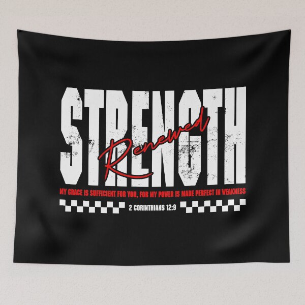 Item preview, Strength Renewed designed and sold by melohdc.