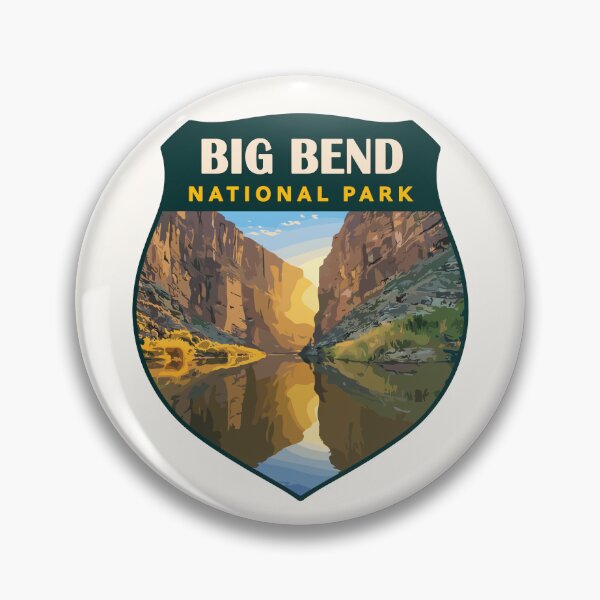 Artikelvorschau, Big Bend National Park Aufkleber entworfen und verkauft von Gideon Emmerich.