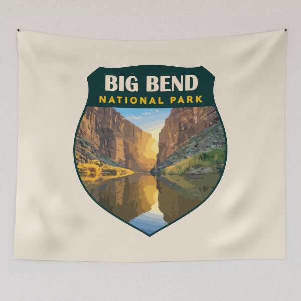 Item preview, Big Bend National Park Sticker designed and sold by Gideon Emmerich.