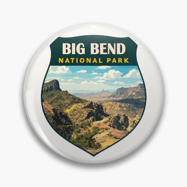 Artikelvorschau, Aufkleber für den Big Bend Nationalpark entworfen und verkauft von Gideon Emmerich.