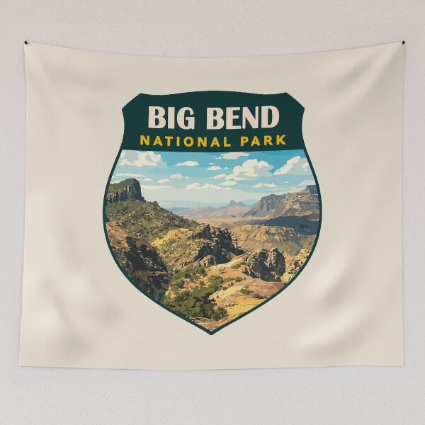 Item preview, Big Bend National Park Stickers designed and sold by Gideon Emmerich.