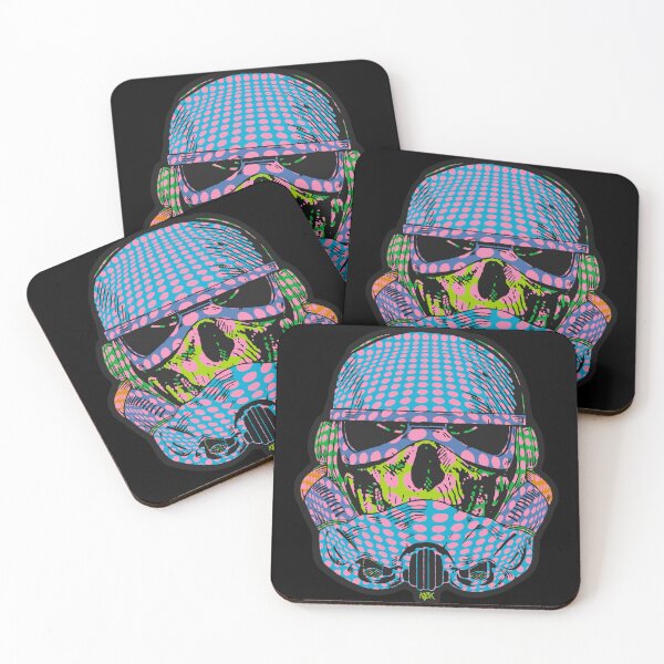 Item preview, Acid Trooper Storm Trooper Orginal Artwork by Frank Kozik designed and sold by pinkerverse.