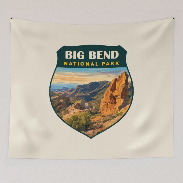 Item preview, Big Bend National Park Texas Stickers designed and sold by Gideon Emmerich.