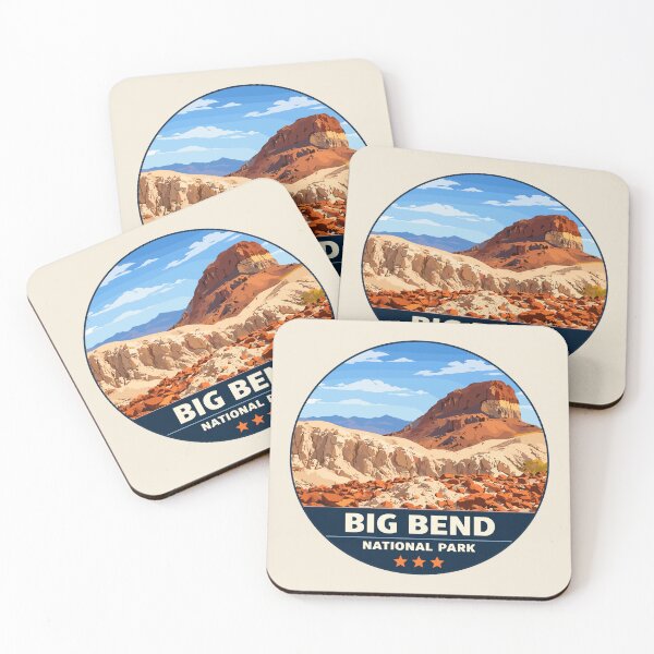 Item preview, Big Bend National Park Texas Sticker designed and sold by Gideon Emmerich.