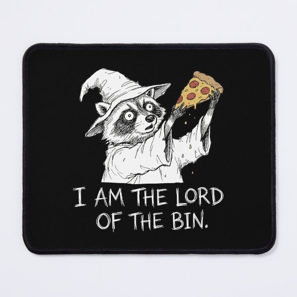 Item preview, Lord of the Bin Wizard Raccoon Pizza designed and sold by k3rstman1.