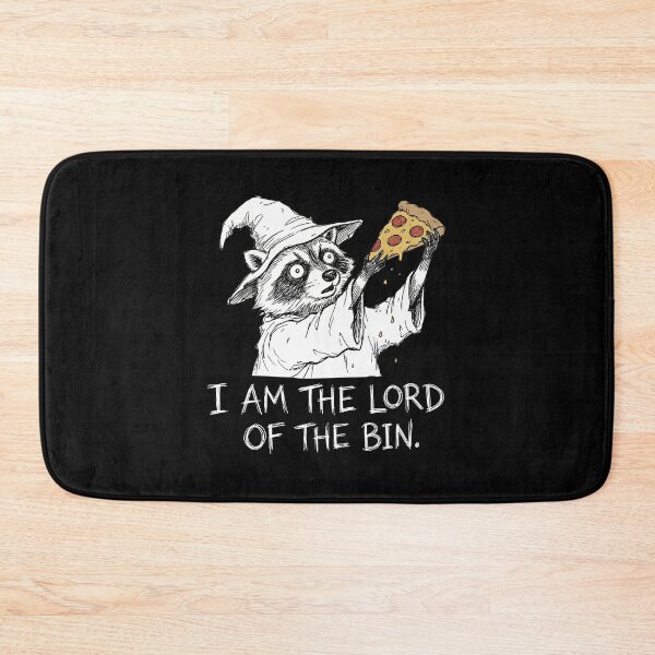 Item preview, Lord of the Bin Wizard Raccoon Pizza designed and sold by k3rstman1.