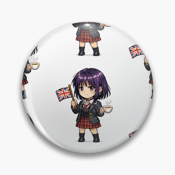 Item preview, Amelia Watson Pixel Art - British Detective Waifu & Tea Meme designed and sold by akiotatsuo.