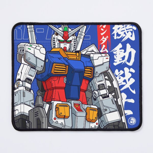 Item preview, RX-78-2 Gundam with Kanji Art close up designed and sold by Snapnfit.