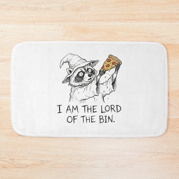 Item preview, Lord of the Bin Raccoon Wizard Pizza designed and sold by k3rstman1.